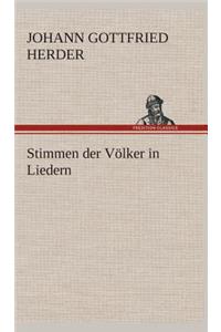 Stimmen der Völker in Liedern
