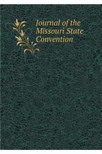 Journal of the Missouri State Convention