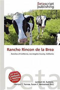Rancho Rincon de La Brea