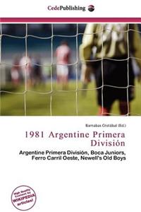 1981 Argentine Primera Divisi N