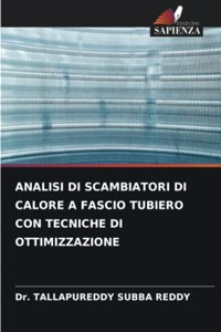 Analisi Di Scambiatori Di Calore a Fascio Tubiero Con Tecniche Di Ottimizzazione