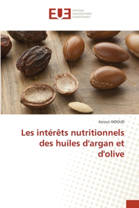 Les intérêts nutritionnels des huiles d'argan et d'olive
