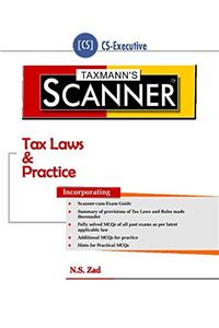 Scanner- Tax Laws & Practice (CS -Executive) (September 2016 Edition)