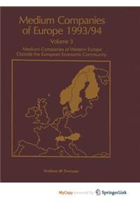 Medium Companies of Europe 1993/94