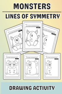 Monsters Lines of Symmetry Drawing Activity