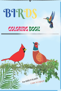 Birds Coloring Book