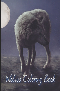 Wolves Coloring Book