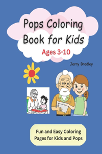 Pops Coloring Book for Kids Ages 3-10