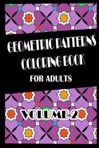 Geometric Coloring Book For Adults