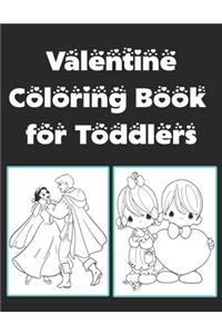 Valentine Coloring Book for Toddlers