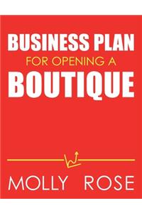 Business Plan For Opening A Boutique