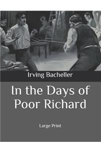 In the Days of Poor Richard