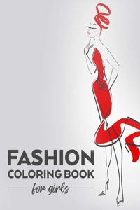 Fashion Coloring Book For Girls