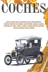 Nuevo libro para colorear para adolescente - Coches. Más de 50 coches