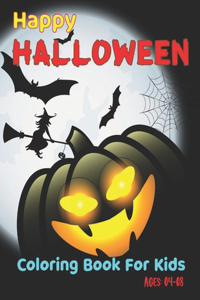 Halloween Coloring Book For Kids