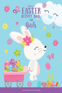 Easter Activity Book For Girls Ages 4-8