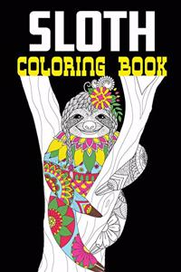 Sloth Coloring Book