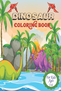 Dinosaur Coloring Book for Kids