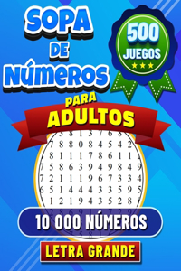 500 Sopa de Números para Adultos