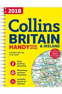 2018 Collins Britain & Ireland Handy Road Atlas