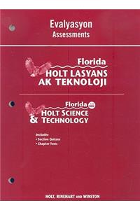 Florida Holt Lasyans AK Teknoloji Evalyasyon/Florida Holt Science & Technology Assessments: Level Red