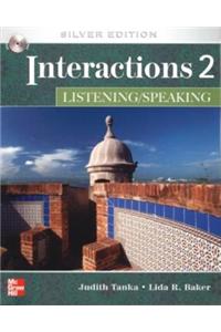 Interactions Level 2 Listening/Speaking Student Book Plus Key Code for E-Course