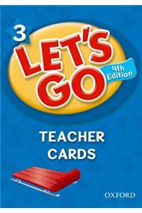 Let's Go: 3: Teacher Cards