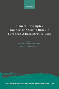 General Principles and Sector-Specific Rules in European Administrative Laws