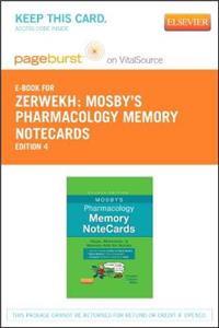 Mosby's Pharmacology Memory Notecards - Elsevier eBook on Vitalsource (Retail Access Card)