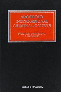 Archbold: International Criminal Courts