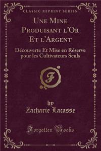 Une Mine Produisant l'Or Et l'Argent