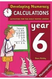 Developing Numeracy: Calculations 6