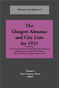 The Glasgow Almanac and City Lists for 1921