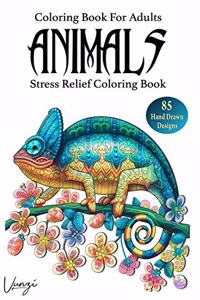 Animals Coloring Book For Adults