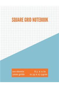 Square Grid Notebook