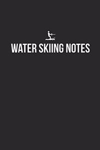 Water Skiing Notebook - Water Skiing Diary - Water Skiing Journal - Gift for Water Skier