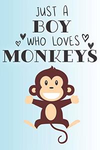 Just A Boy Who Loves Monkeys