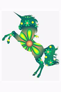 Green Flower Unicorn
