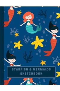 Starfish & Mermaids Sketchbook