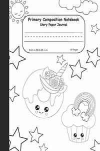 Primary Composition Notebook Story Paper Journal