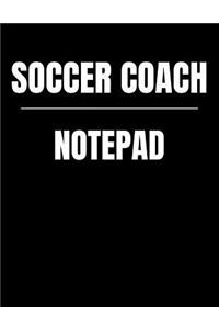 Soccer Coach Notepad