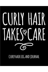 Curly Hair Takes Care Curly Hair Log and Journal