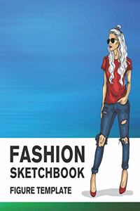 Fashion Sketchbook Figure Template