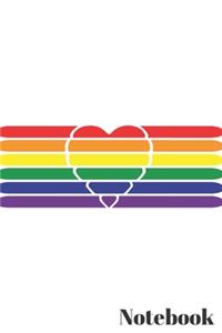 Gay Heart Notebook