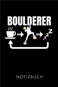 Boulderer Notizbuch