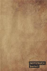 Notizbuch kariert