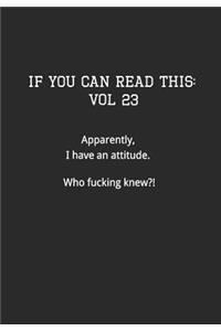 If You Can Read This