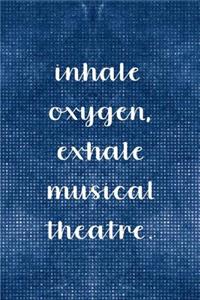Inhale Oxygen, Exhale Musical Theatre