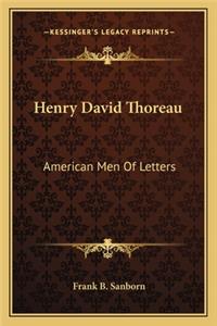 Henry David Thoreau