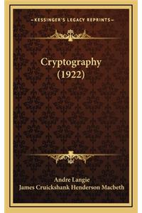 Cryptography (1922)